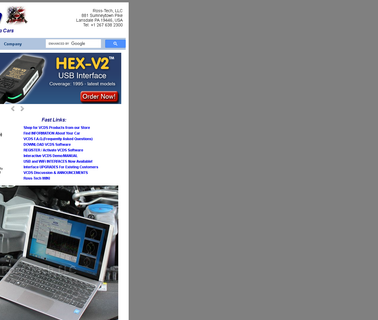 Home - Ross-Tech,  device interface