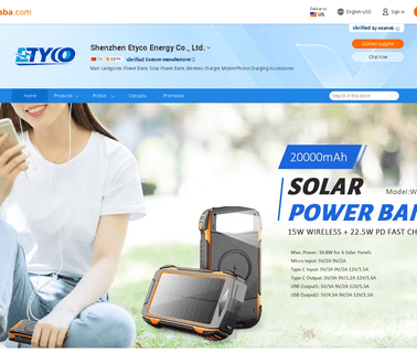 Shenzhen Etyco Energy energy charger power bank