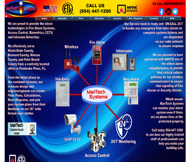 Maritech Systems----Fire Alarm Monitoring Service Installations camera sales