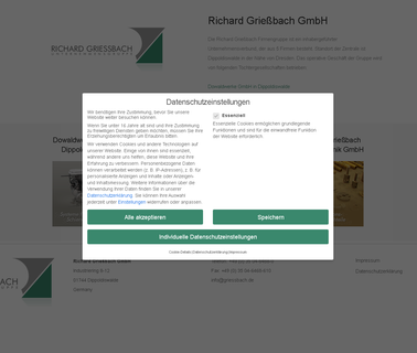 Richard Grie & Szlig Bach Feinmechanik bach