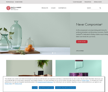 Pratt & Lambert Paints home improvement painting