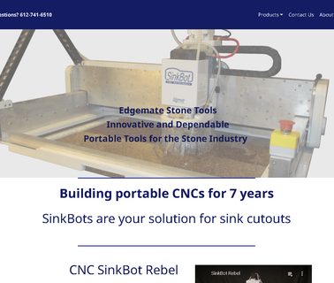 Edgematestonetools stone edge polishing machinery