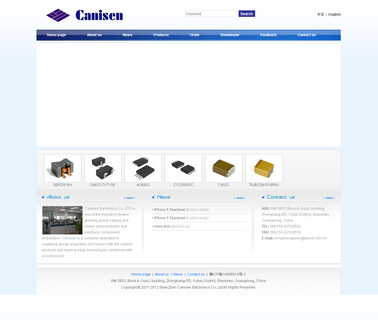 Shenzhen Canisen Electronics smd capacitors