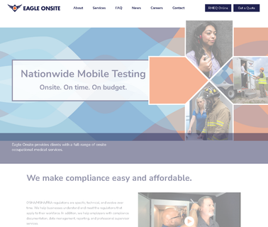 Health Testing Solutions - Onsite Silica Physical Exams management product training