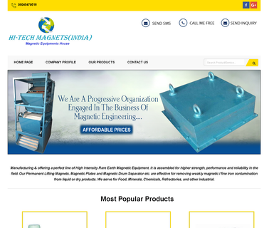Hi-Tech Magnets India magnetic drum