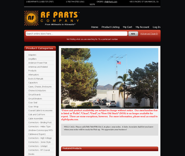 Welcome to RF Parts marine transmitters