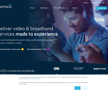 Harmonic Inc. digital video satellite
