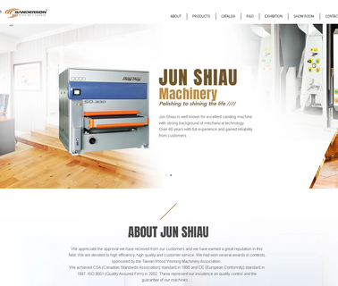 Jun Shiau Machinery. woodworking