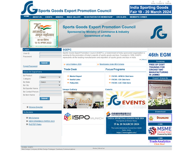 Sports Goods Export Promotion Council equipment gymnastics