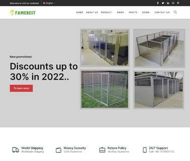 Qingdao Famebest Industrial Products kennel