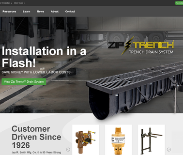 Jay R. Smith Manufacturing Co ease installation