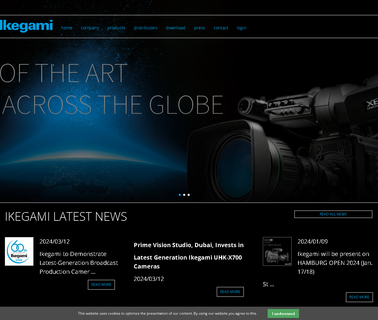 Ikegami Electronics Europe. digital cinematography cameras