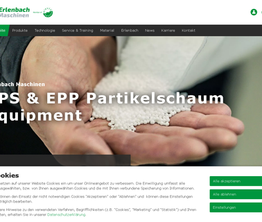 Erlenbach foam recycling