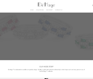 De Hago Inc gemstone and diamond engagement rings