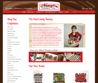Nancys Candy Company candy fudge
