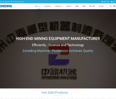 Zhengzhou Zhongding Heavy Duty Machine stone sand making line