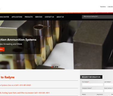 Radyne Corporation brazing heating equipment