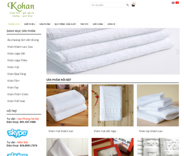 Kohan Viet Nam Limited bath face towel