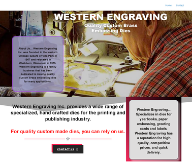 Western Engraving - Embossing emboss deboss