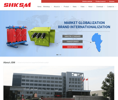 Jinshanmen Electrical transformer load
