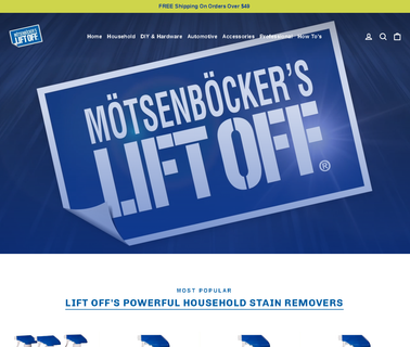 Motsenbockers Lift Off, a Division of Stoner ink paints