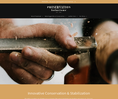 Preservation Solutions,  wood golden