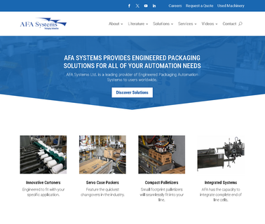 Home - Afa Systems product handling systems