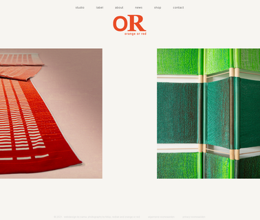 Orange Or Red collection red