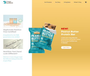 Crazy Richards Peanut Butter Company fun love