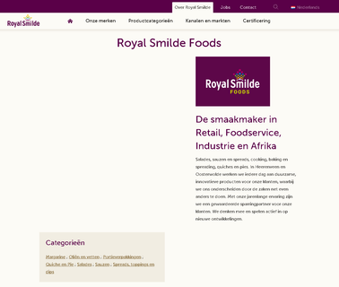 Smilde Foods B.V. buckets packaging