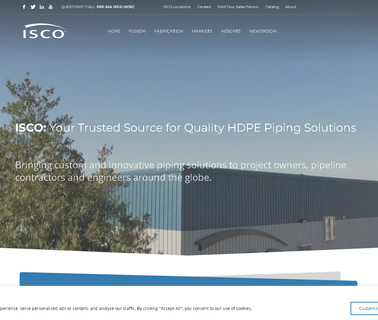 Welcome to Isco Industries global golf