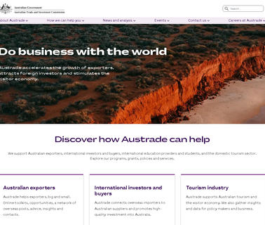 Australian Trade Commission exporters security