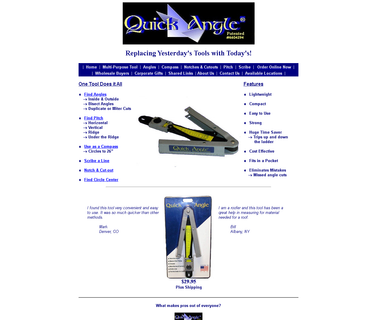 Quick Angle, angle measure