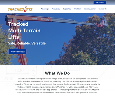 Tracked Lifts Inc mini platform