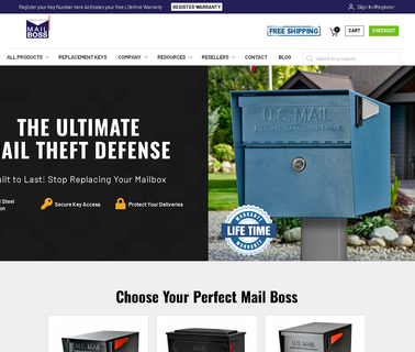 Mail Boss Locking Security Mailbox usps