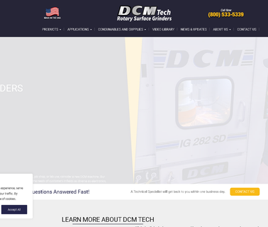 Dcm Tech industrial surface grinder
