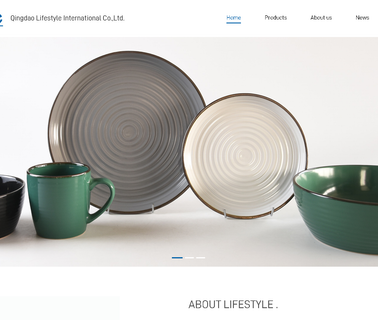 Qingdao Lifestyle International ceramic porcelain dinner plates