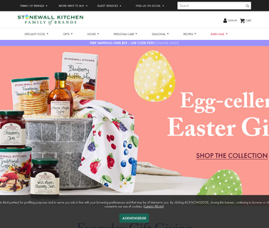 Stonewall Kitchen, Specialty Foods, Gifts gift baskets and gifts