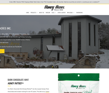 Honey Acres Inc. chocolate honey