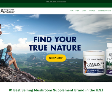 Host Defense Organic Mushrooms host