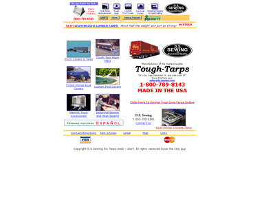 Home Page tarps