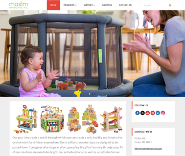 Maxim Enterprise houses wooden