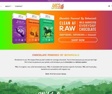 Yes Cacao free botanical