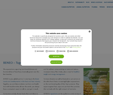Home - Beneo modern nature