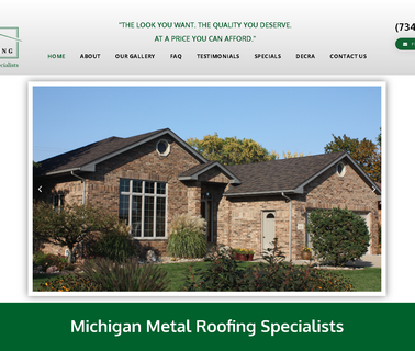 Chandler Metal Roofing: Michigan Metal Roofing Specialists specializes stone