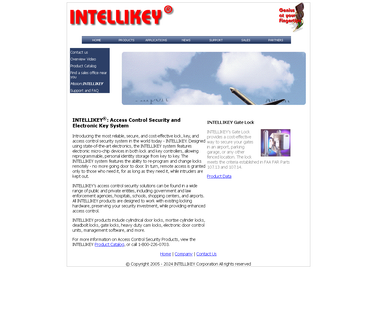 Intellikey Corporation security door keys
