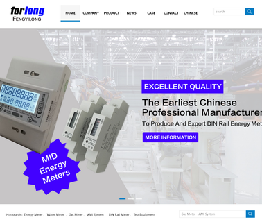 Shanghai Fengyilong Electric din rail energy meter