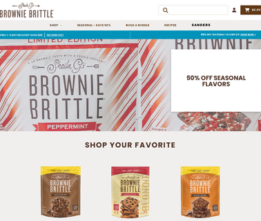 Brownie Brittle,  brownie