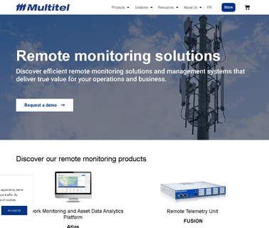 Multitel. monitors alarm