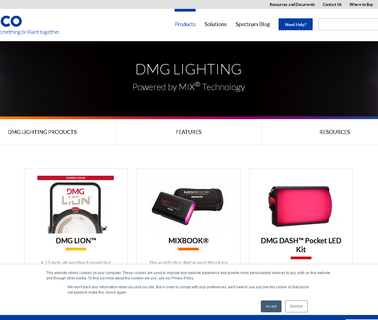 Dmg Lumiere by Rosco four electronic